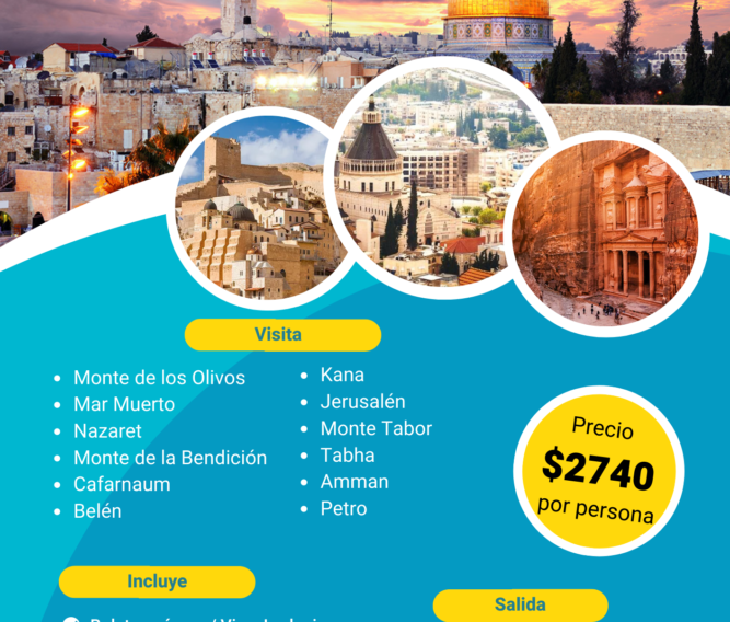 Blue Yellow Modern Travel Agent Flyer (3)